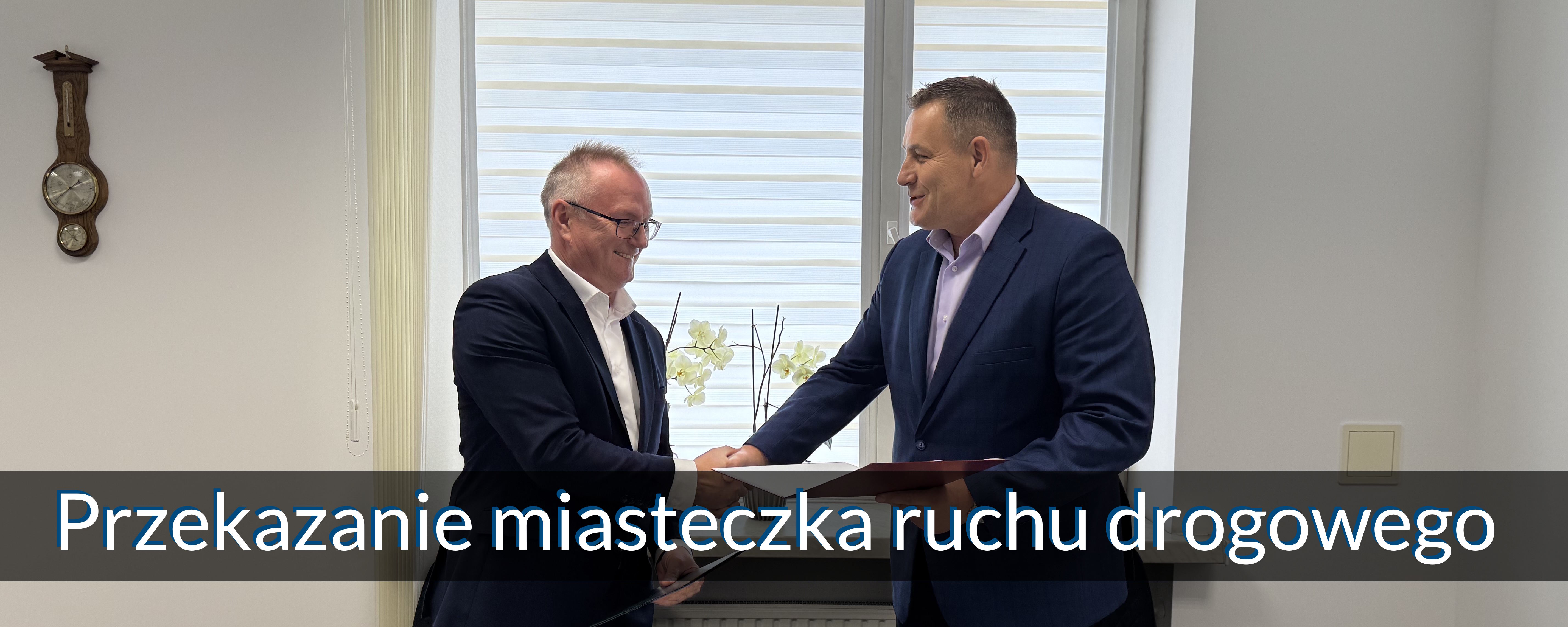 Przekazanie miasteczka ruchu drogowego